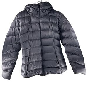 Patagonia Black Goose Sweater Duck Down Puffer Womens Jacket Size M